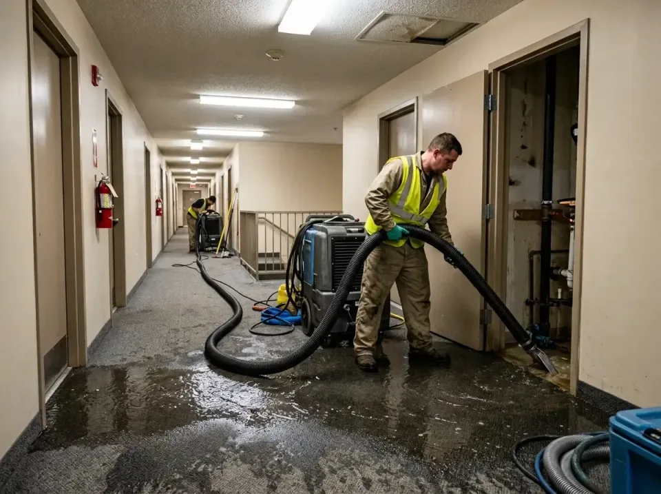 multi-unit-apartment-hallway-f-005 — frequently asked questions, Emergency Burst Pipe Water Extraction & Removal in Boone, IA